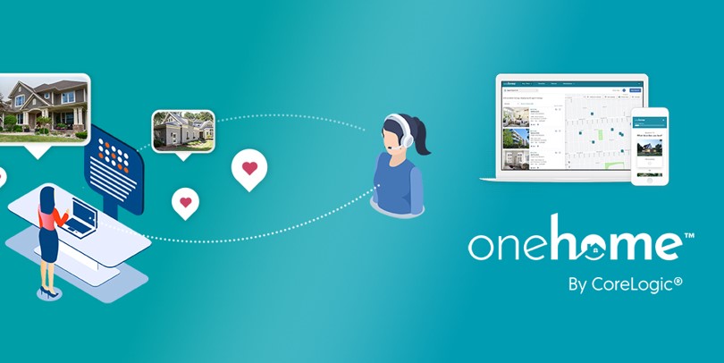 OneHome portal on desktop and mobile
