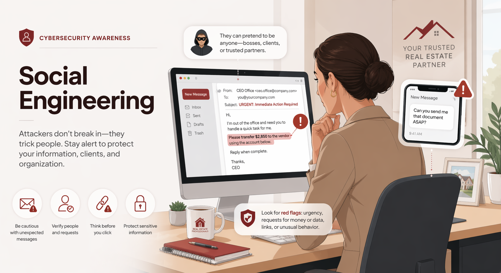 Social Engineering illustration
